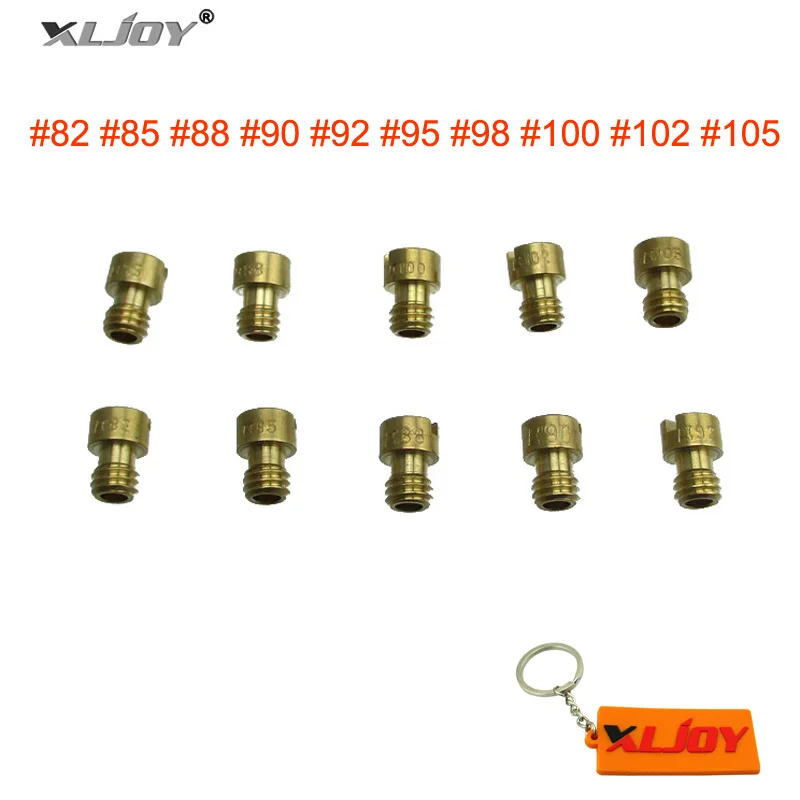 Main Jets #82- #105 For Keihin 99101-116 PB16 PB18 PC18 PC20 Carbs Honda ATC70 RX70 TRX90 XR75 Kawasaki KLX110 Suzuki DRZ110