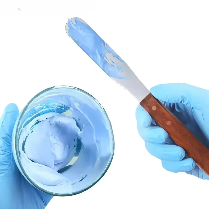 1Pcs Dentistry Plaster Spatula Alginate Mixing Knife Stainless Steel Dental Lab Impression Material Plaster Spatula Dentist Tool