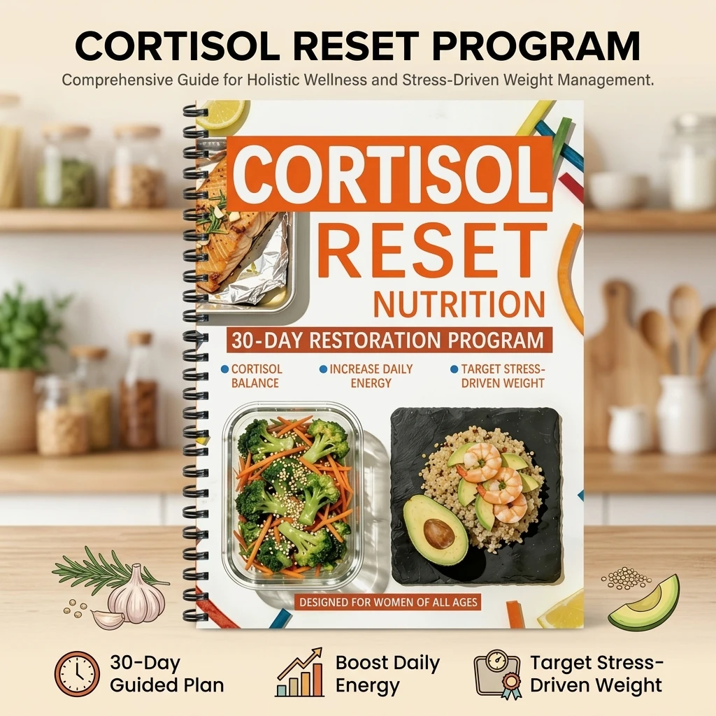 Meal Prep Book - Книги рецептов для нормализации уровня кортизола: