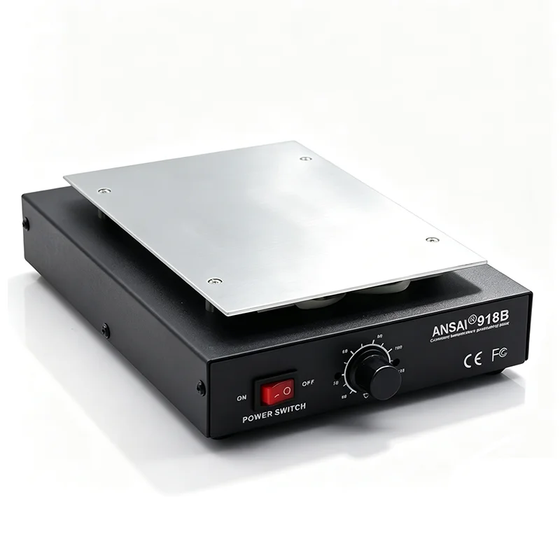 Plateforme chauffante de séparation d'écran LCD 450W, machine de réparation de téléphone pour le retrait de verre, séparateur automatique à chaleur, plaque lisse 110V/220V