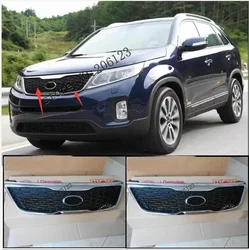 FITS for kia Sorento 2013 2014 Stainless Steel Front Grille Honeycomb Mesh Grill