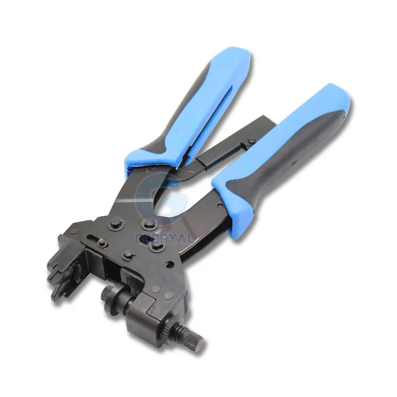 Multifunctional Coax Compression Crimper Pliers for F BNC RCA Connector RG6 RG59 CCTV Coaxial Cable Hand Crimping Repair Tool