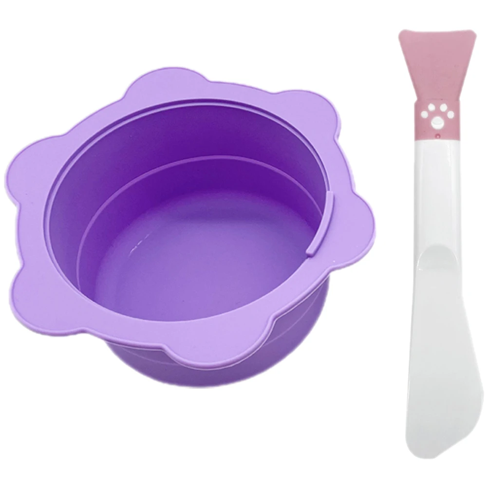 

Silicone Mask Mixing Bowl Wax Melting Container Heat Resistant Facial Tool Beauty Salon Diy Bowls Safe Use Hair Removal Wax
