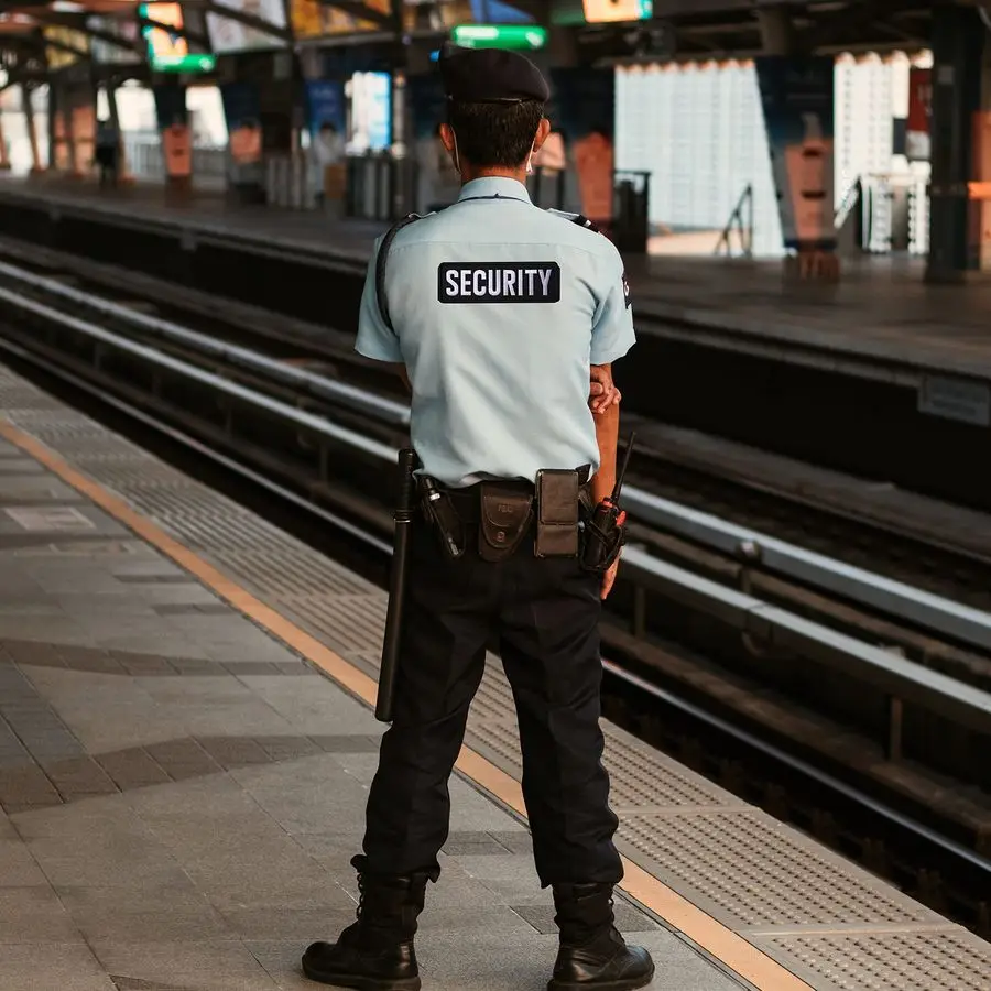 رقعة مطرزة بخطاف وحلقة، رقعة أمان من القماش المتين لزي حراسة الضابط، سترة، حامل، قبعة، صغيرة واحدة #1