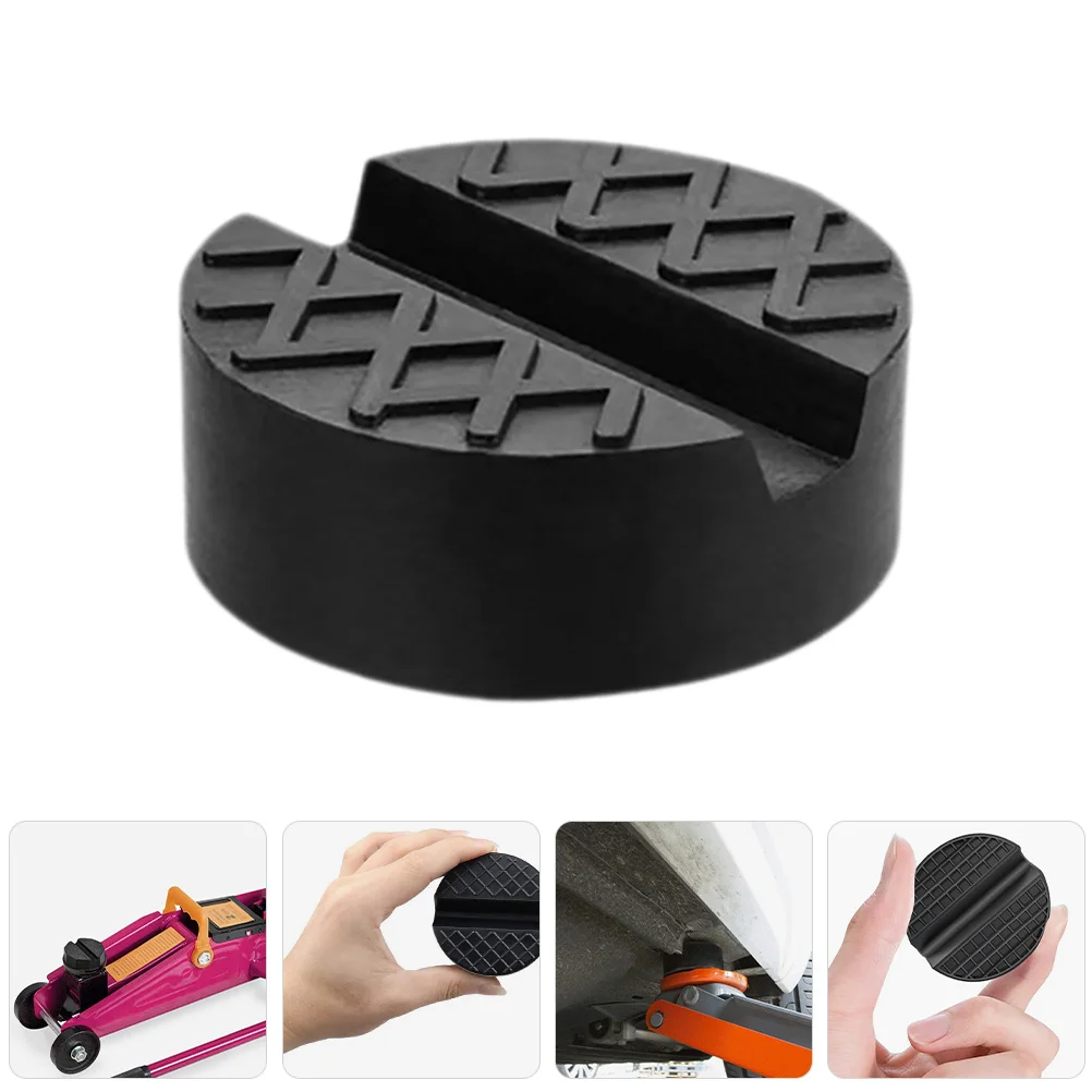 

Floor Jack Rubber Pad Sturdy Wear-Resistant Non-Slip Design Portable Lightweight Practical for Car Repair Vehicle Use