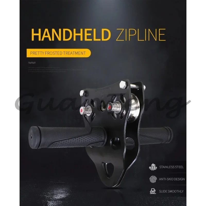 Professional stainless steel cable zipper trolley zipper pulley, 8mm