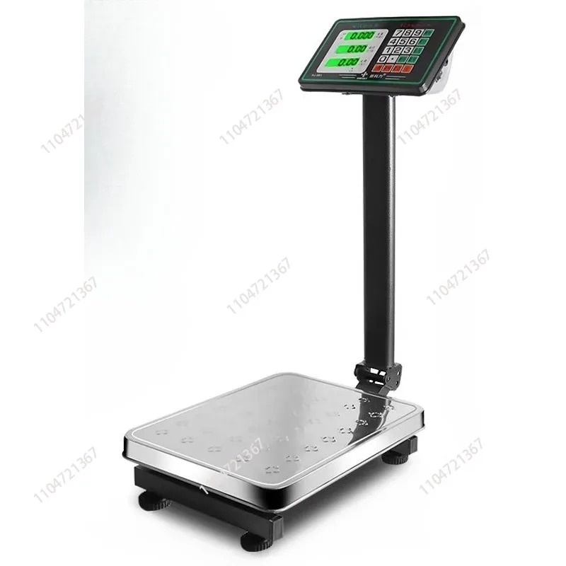 

Коммерческие электронные платформенные весы 100 кг Бытовые электронные весы Весы 150 кг