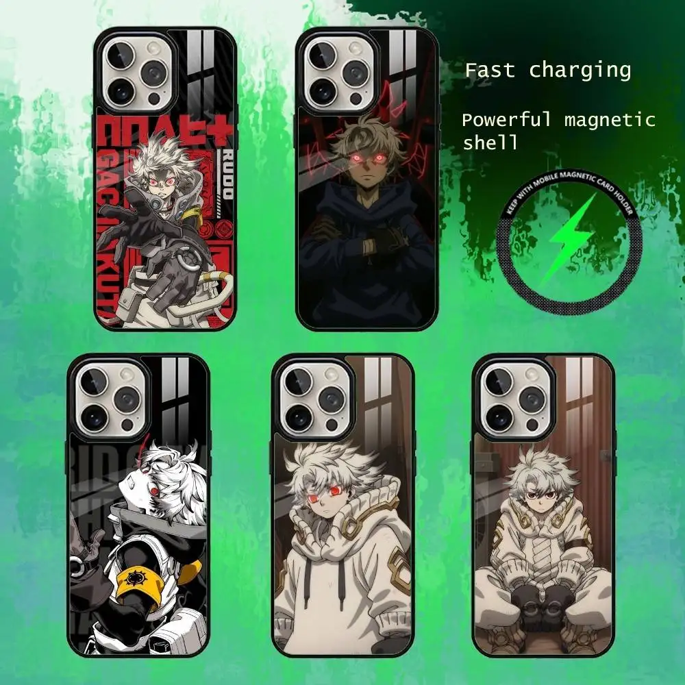 

G-Gachiakuta Anime Rudo Phone Case For iPhone17,16,15,14,13 Plus,Pro Max Magnetic For Magsafe Wireless Charging