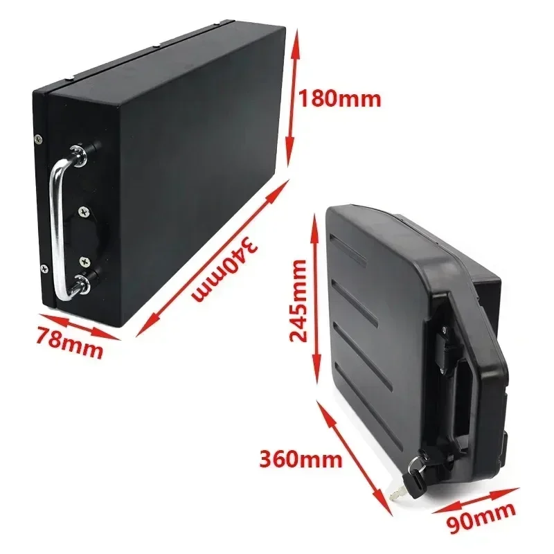 60V 20AH Battery for Harley Battery 30ah 40ah Lithium Battery Pack Electric Motorcycle 300-1000W Citycoco Scooter Bicycle 18650