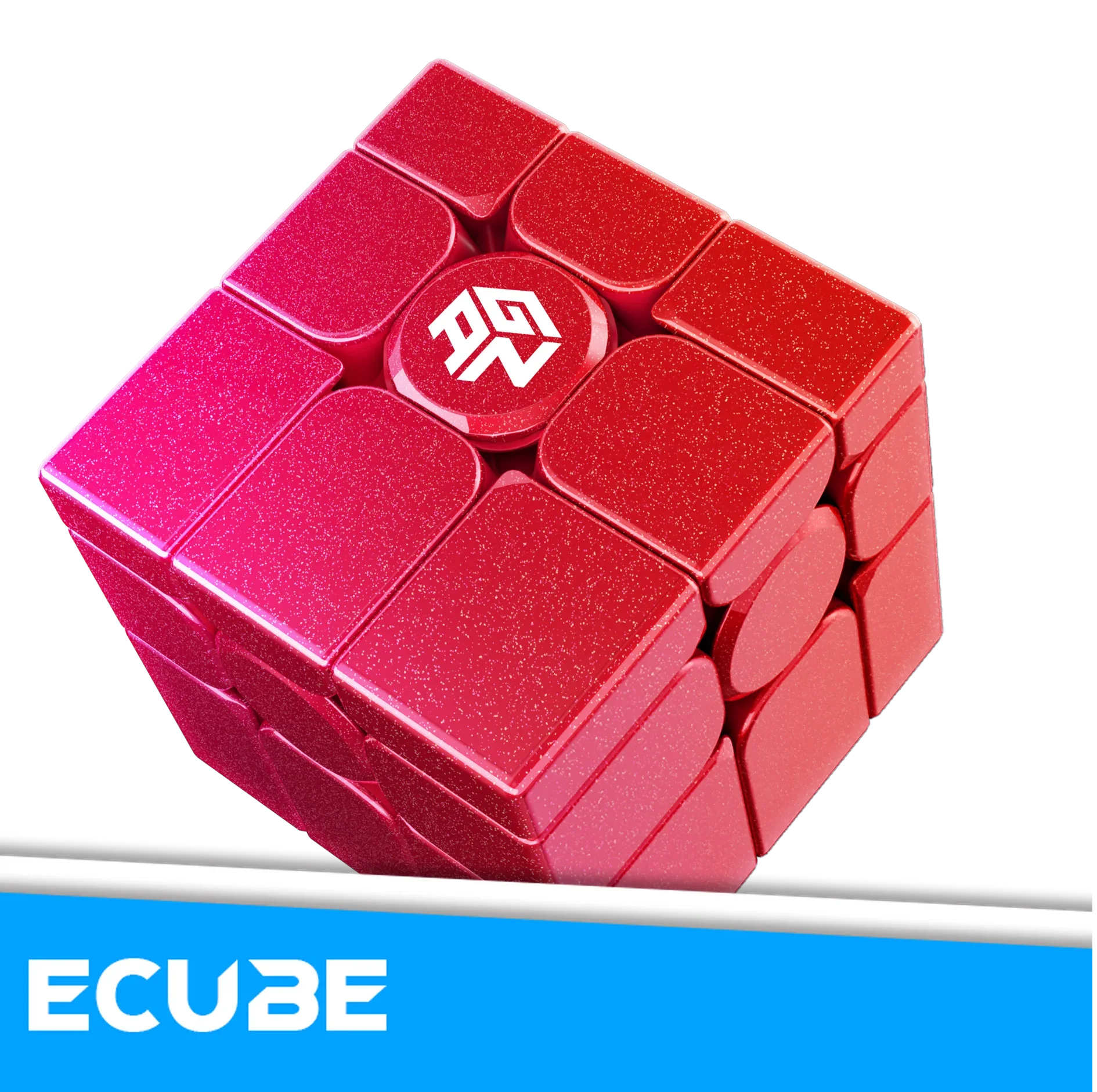

[ECube] Gan Mirror M Cube 3X3 Magnetic UV Stickered Magic Speed Cube Professional Cast Coated Gan Mirror Fidget Toys Cubo Magic