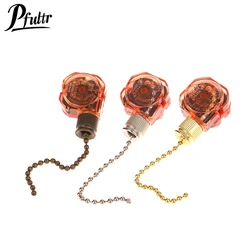 3 Speed Pull Chain Control Brass 4 Wire Ceiling Fan Chain Switch Replacement Speed Control Switch For Fan Wall Lamps Switch