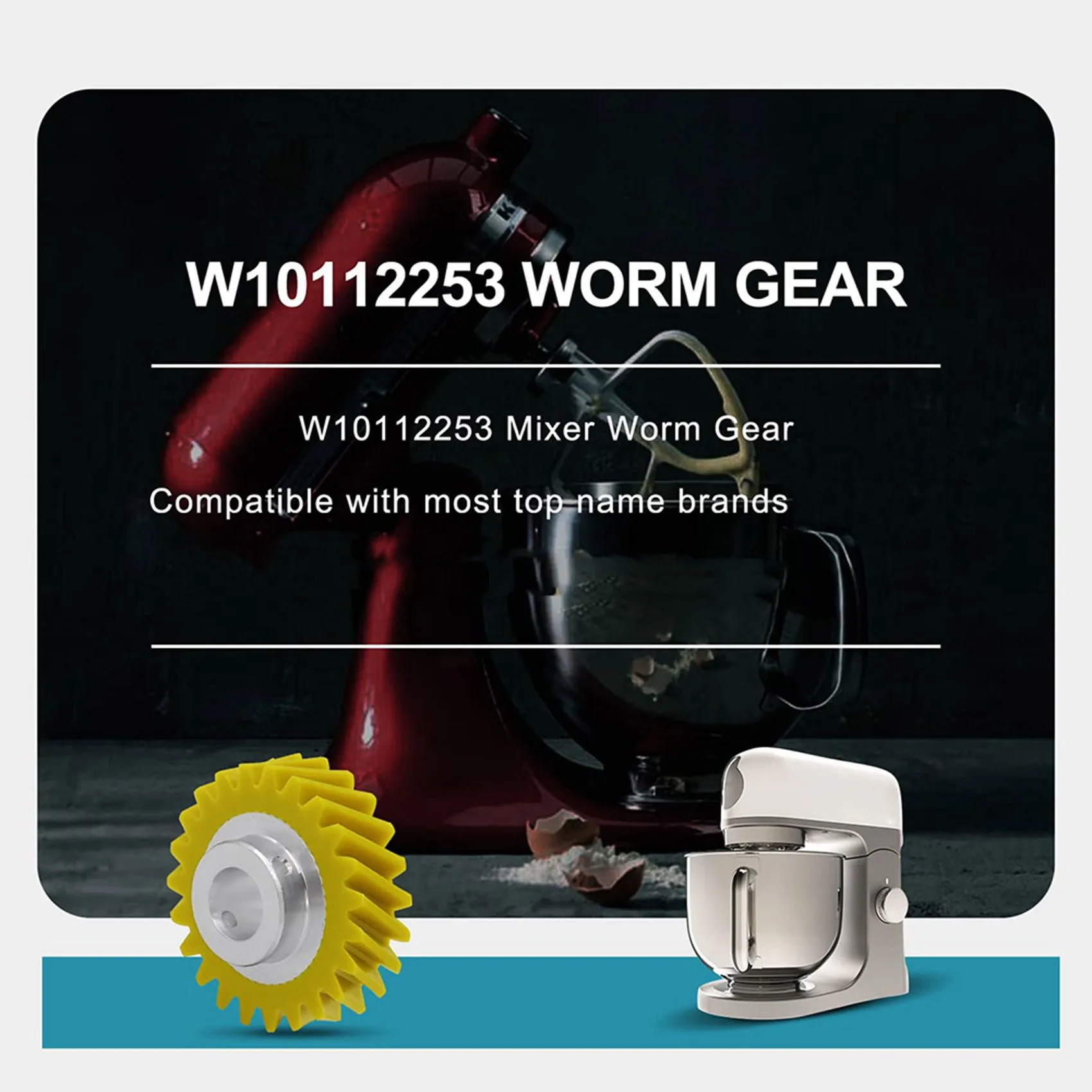 

【ПОСЛЕДНИЙ ШАНС】12X Сменные детали для миксера Kitchenaid W10112253 5K45SS 5K5SS 5KPM5, кухонные аксессуары