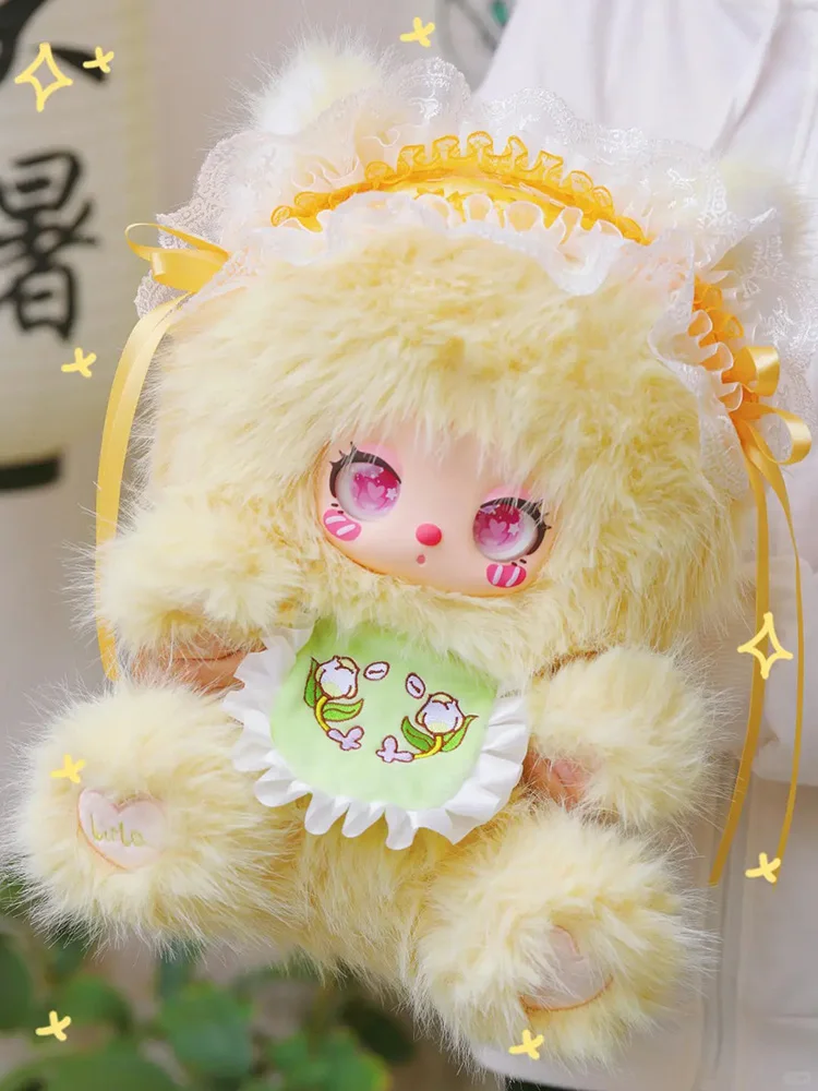 

Hot Liila 600% V2 Blind Box Tea Time With My Girl Series Soft Plush Doll Limited Edition Anime Peripheral Kids Gift Collection