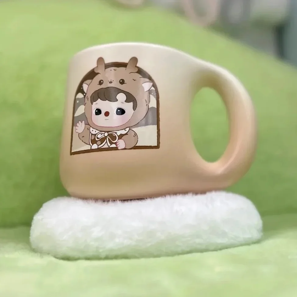 

POP MART HACIPUPU SNUGGLE WITH YOU Series Ceramic Cup Set Home Cute Water Cup Kawaii Home Decoration For Girls Birthday Gift Cup