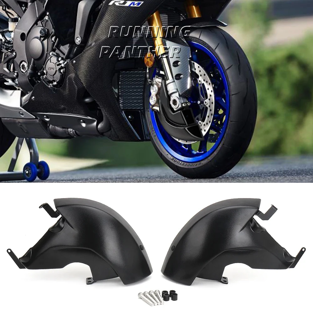 

New Motorcycle Front Brake Cooler Air Ducts Brake Cooling Mounting Kit For Yamaha YZFR1 YZF-R1 YZF R1 2020-2024 2023 2022 2021