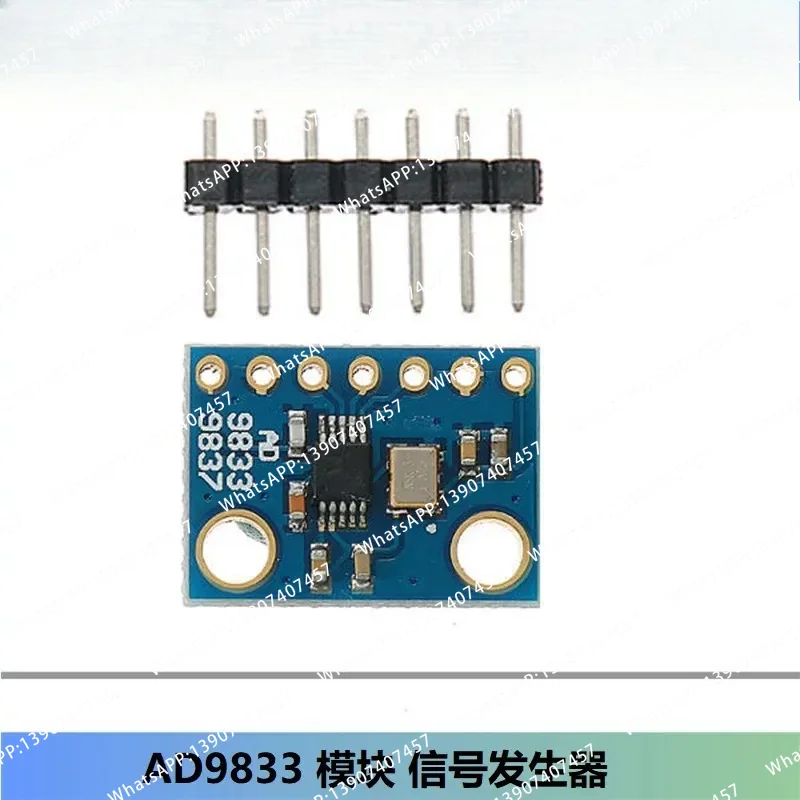 AD9833 Module, Signal Generator Triangle Wave, Square Wave, Sine Wave, Blue
