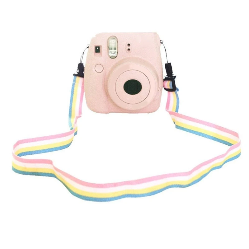 Alça ombro para pescoço ajustável Colorful Cinto Banda para Mini 90 70 50 25 7S 9 8 Impressão instantânea