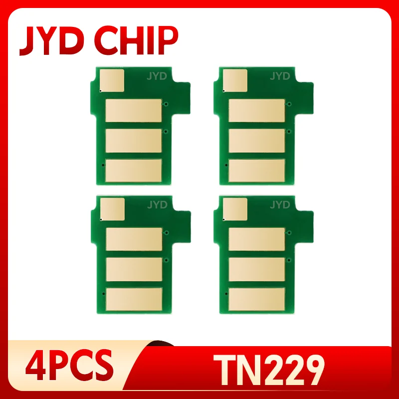 TN229 TN-229 TN229XL TN229XXL Toner Chip for Brother HL-L3295CDW MFCL3780CDW MFC-L3720CDW L3220CDW L3228CDW HL-L3288 HL-L3240