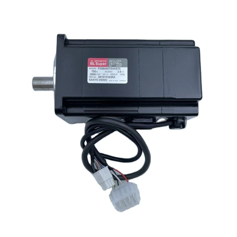 

100% original Sanyo Denki Industrial Automation Ac Servo Motor Sanyo electric motor P50B08075HXS70