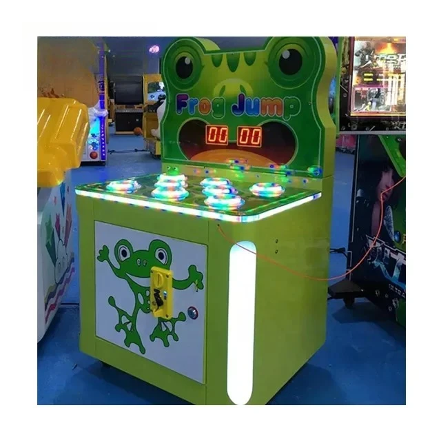 High Quality Whack A Mole Frog Hammer Arcade Game Machine