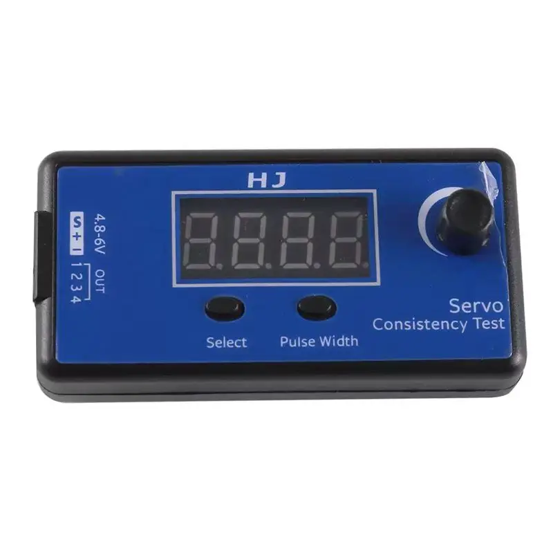 CYGJ-RC For FPV Helicopter Airplane Car Digital Steering Servo Tester ESC Consistency Control 4-Servos For Remote Controlled Mod