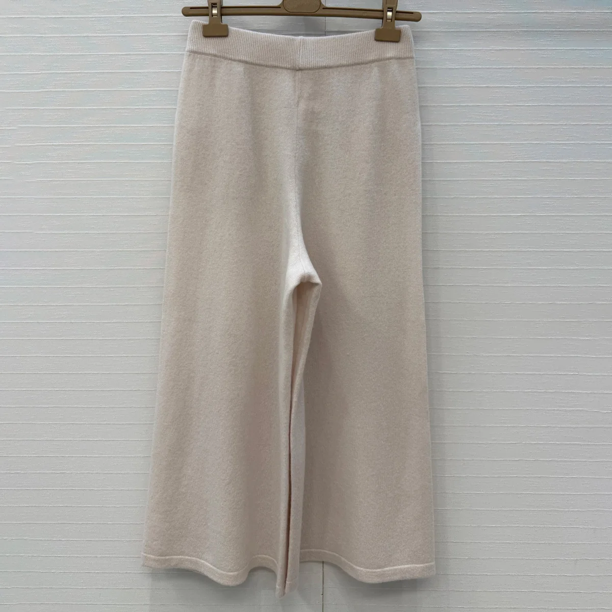 High Quality Women High Waist Knit Wide Leg Pants Loose Long Trousers With Pockets lyt2672169