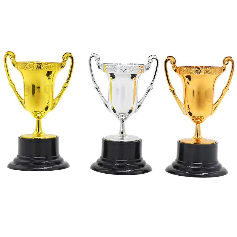 Fósforos de Plástico para Esportes Infantis Day School, Vencedor Troféus, Prêmio, Brinquedos, Decoração DIY, 1 peça