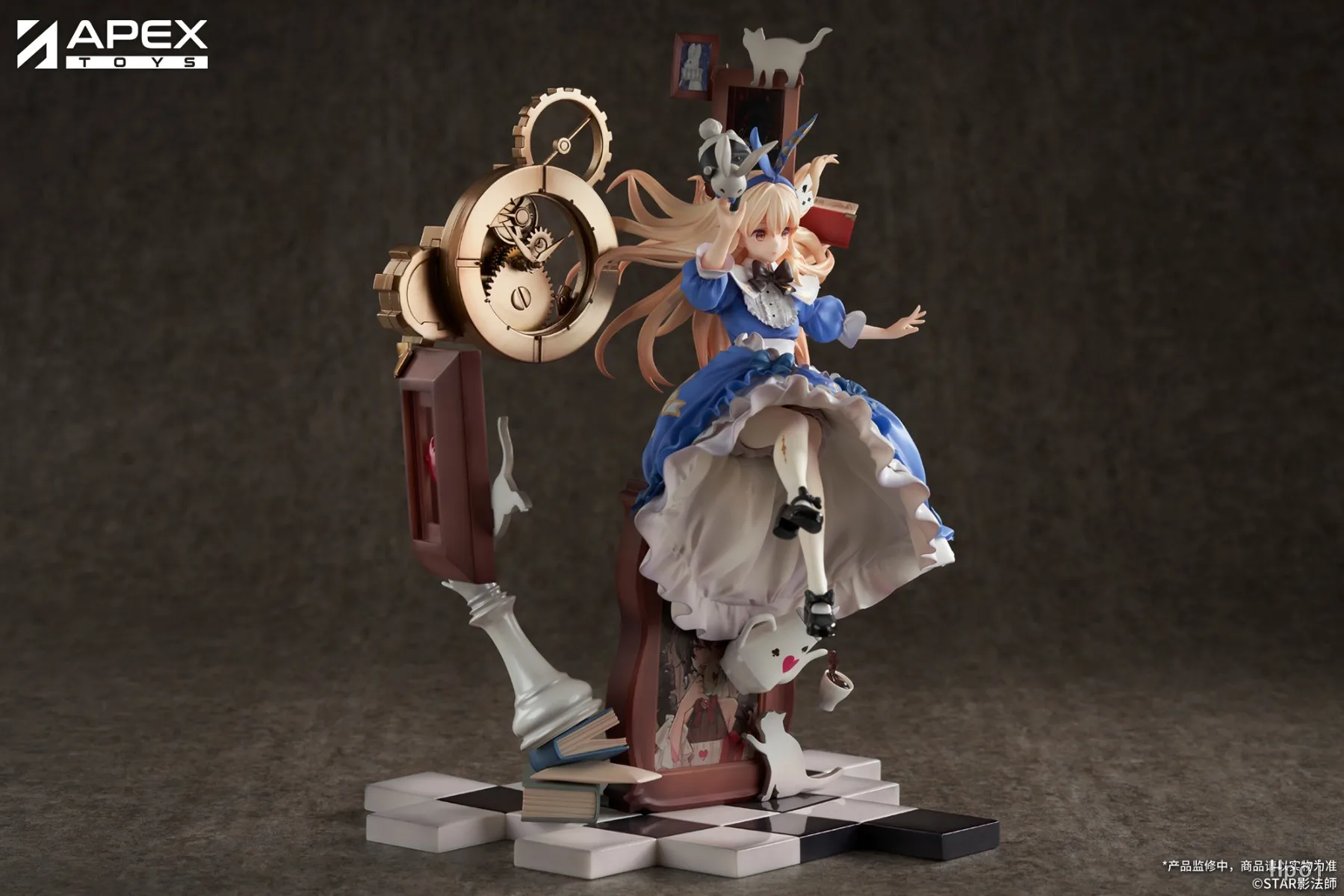 Original in Stock APEX Sleeping in Wonderland Dreaming Moments Alice Riddle 1/7 Figures Model Toys Gifts Ornaments Collection