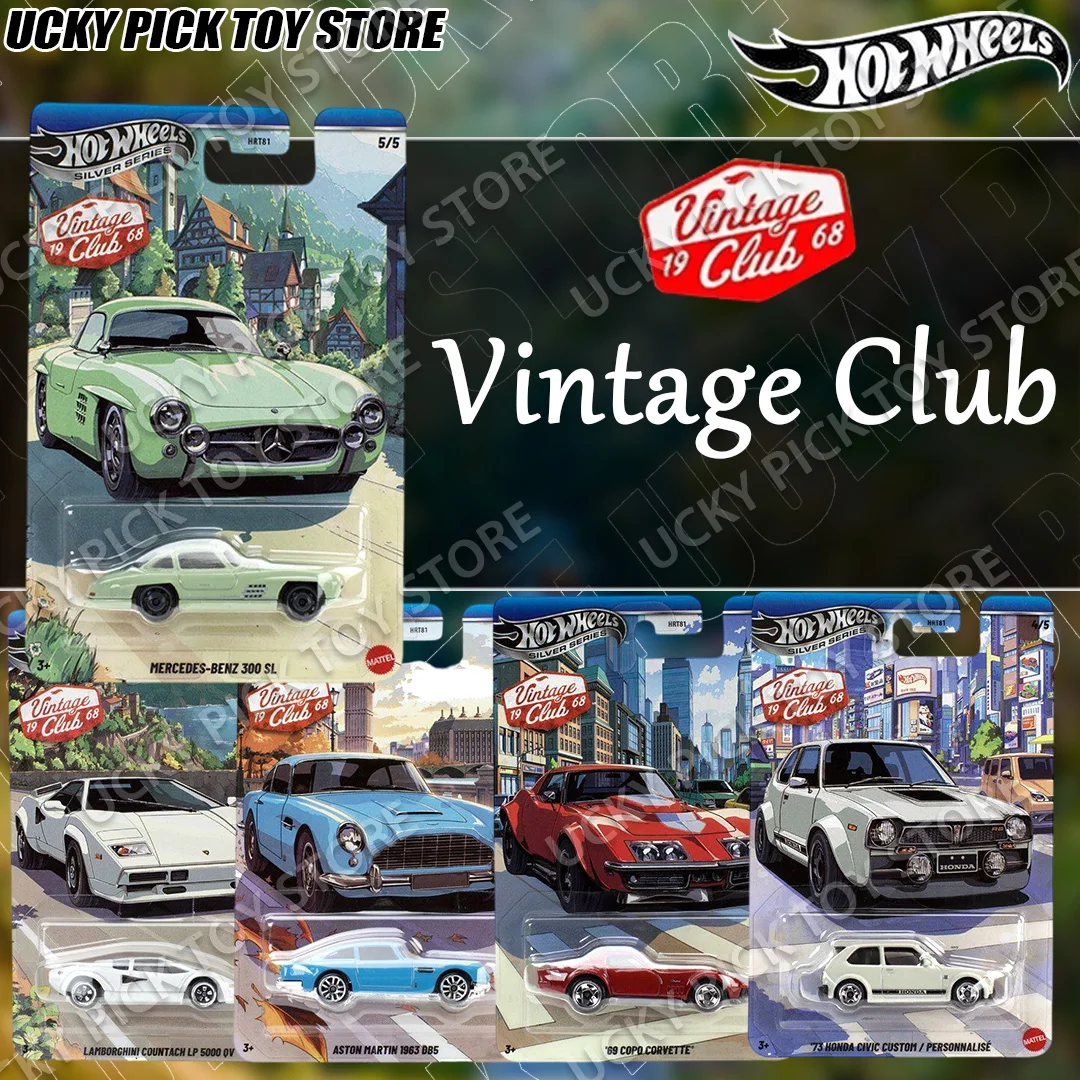 Vintage Collectible Hot Wheels - Hot Wheels Silver Series Vintage Club