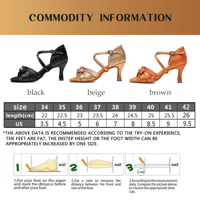 Women\'s Latin dance shoes New adjustable high-heeled dance shoes International dance tango shoes