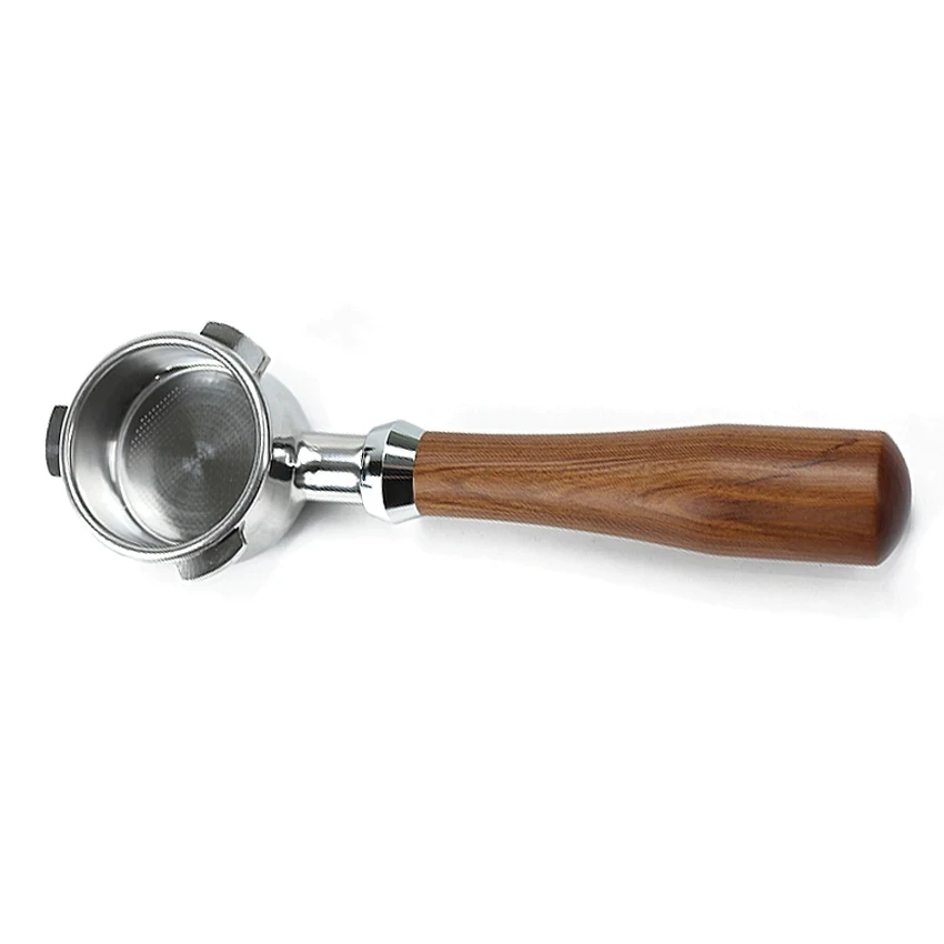CafeGaGa 54 mm Bodenloser Siebträger für Breville Sage 870 878 880 Ersatzfilterkorb, nackter Griff, Barista-Zubehör, Café-Werkzeuge 9