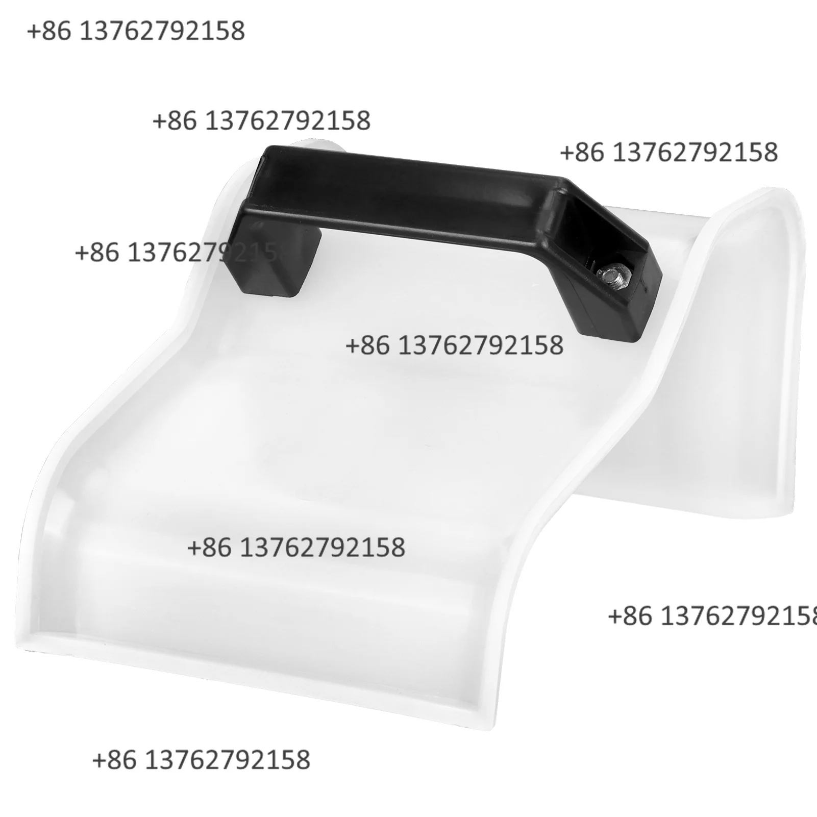 Concrete Curbing Trowel With Handle Landscape Concrete Edging Molding Tool For Garden Curb Forming Construction