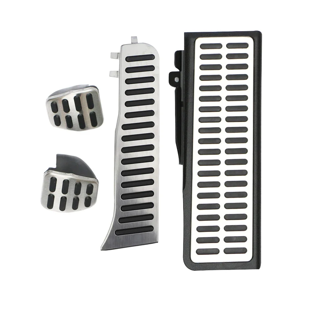 Stainless Steel LHD Car Pedals for Volkswagen VW Tiguan 2009 - 2016 AT MT Gas Brake Pedal Cover Rest Pedal Pad Accessories