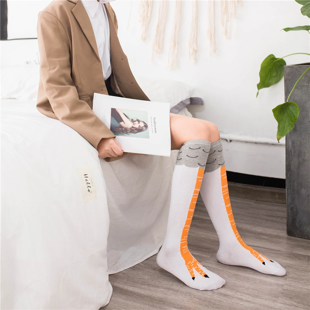 New Warm Winter Autumn Women C - Funny Chicken Leg Socks recension och pris