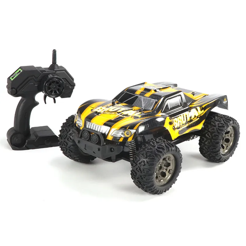 

1:12 2.4G RC Car High Speed Led Lights 20km/h Off Road Racing Vehicle 4WD Radio Remote Control Stunt Truck Climbing Kids Toys