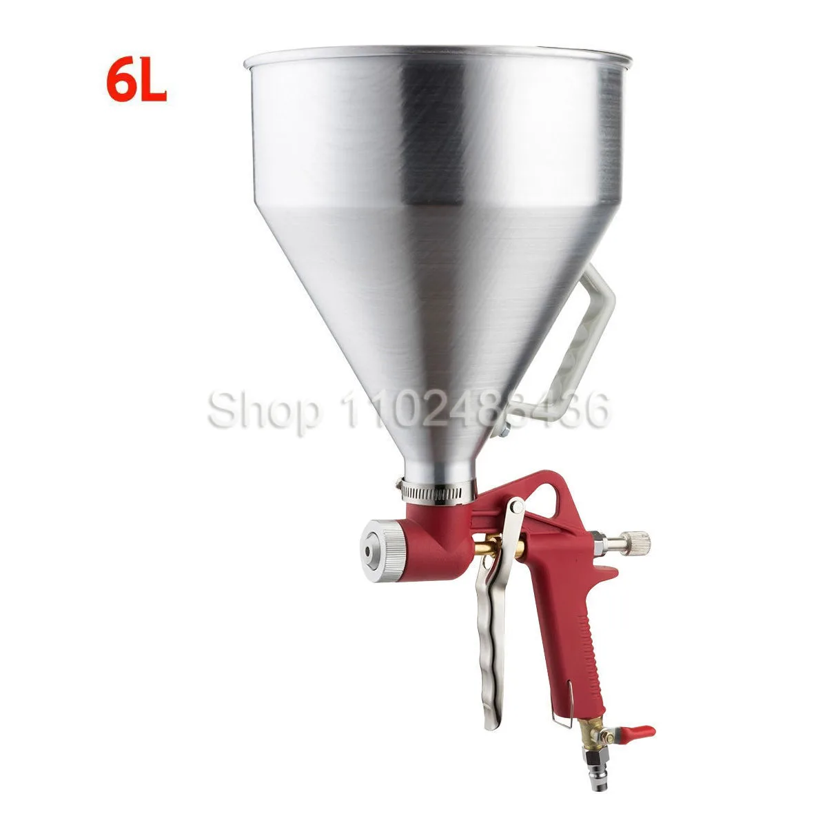 Wall Painting Sprayer 3L 6L Paint Texture Tool Air Hopper Spray Machine with 4mm 6mm 8mm Nozzle for Home Decoration DIY Creation