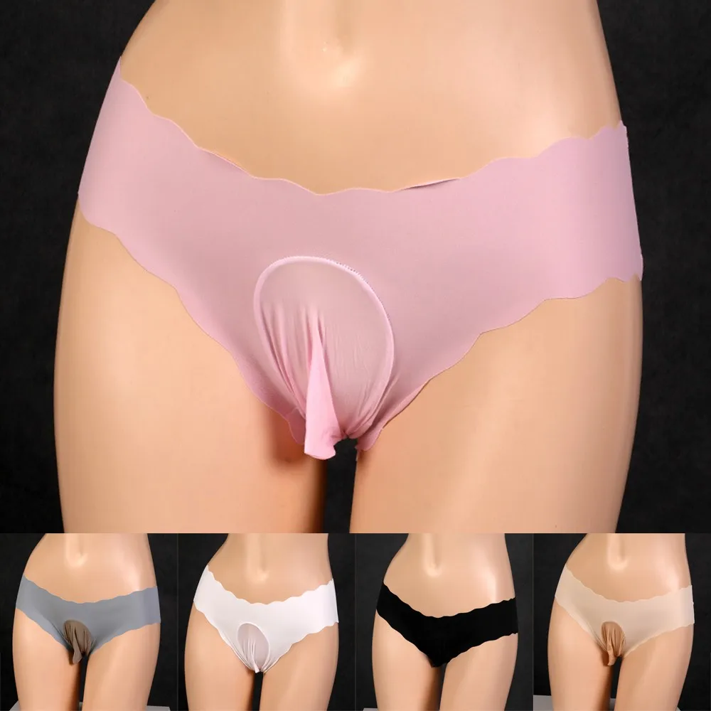 UltraThin Men’s Underwear Briefs with Sheath Pouch Ice Silk Fabric and Seamless Design – Comfy and Lightweight