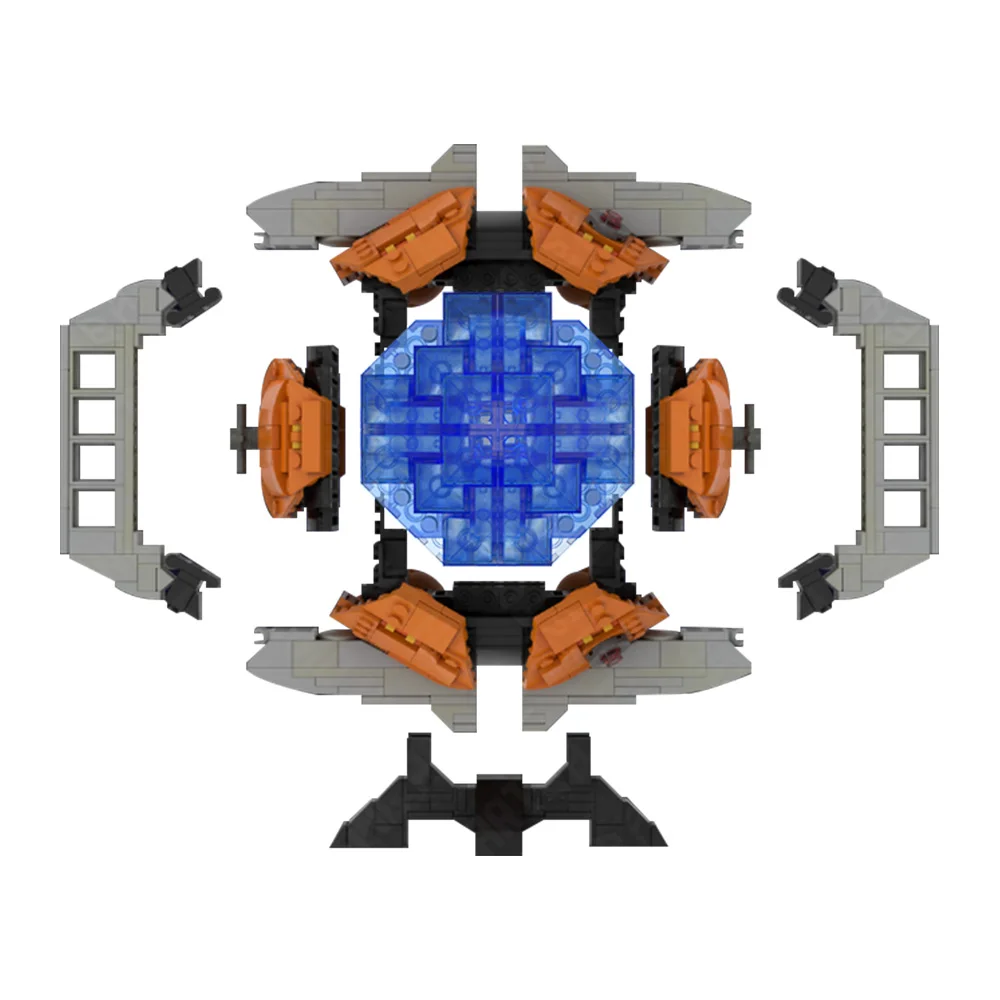 MOC-matriz transformable de liderazgo, modelo de bloques de construcción, Autobots, matriz de lidería, juguetes para niños, regalos de cumpleaños DIY