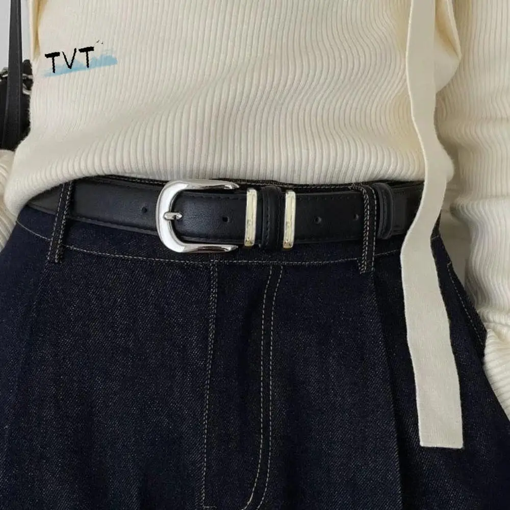 Cinturón Retro de felpa con estampado de leopardo Y2K, cinturón de cuero PU de Hip-hop, pretina de estilo coreano Harajuku para playa