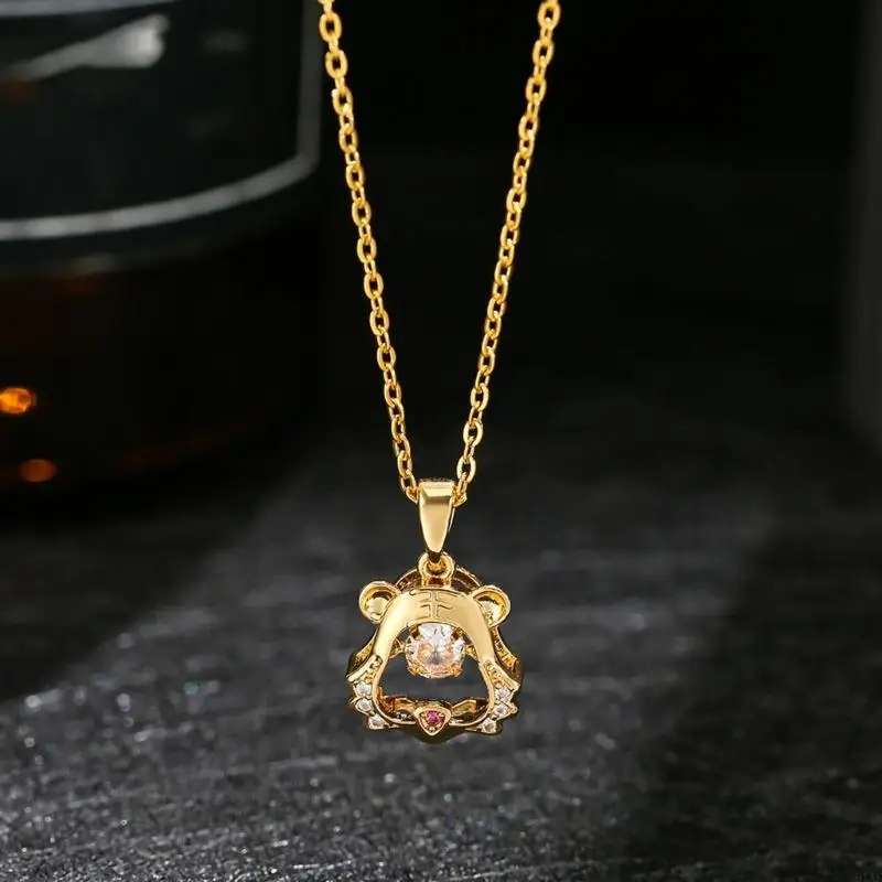91AF Dynamic necklace women's Titaniumee steel necklace pendant