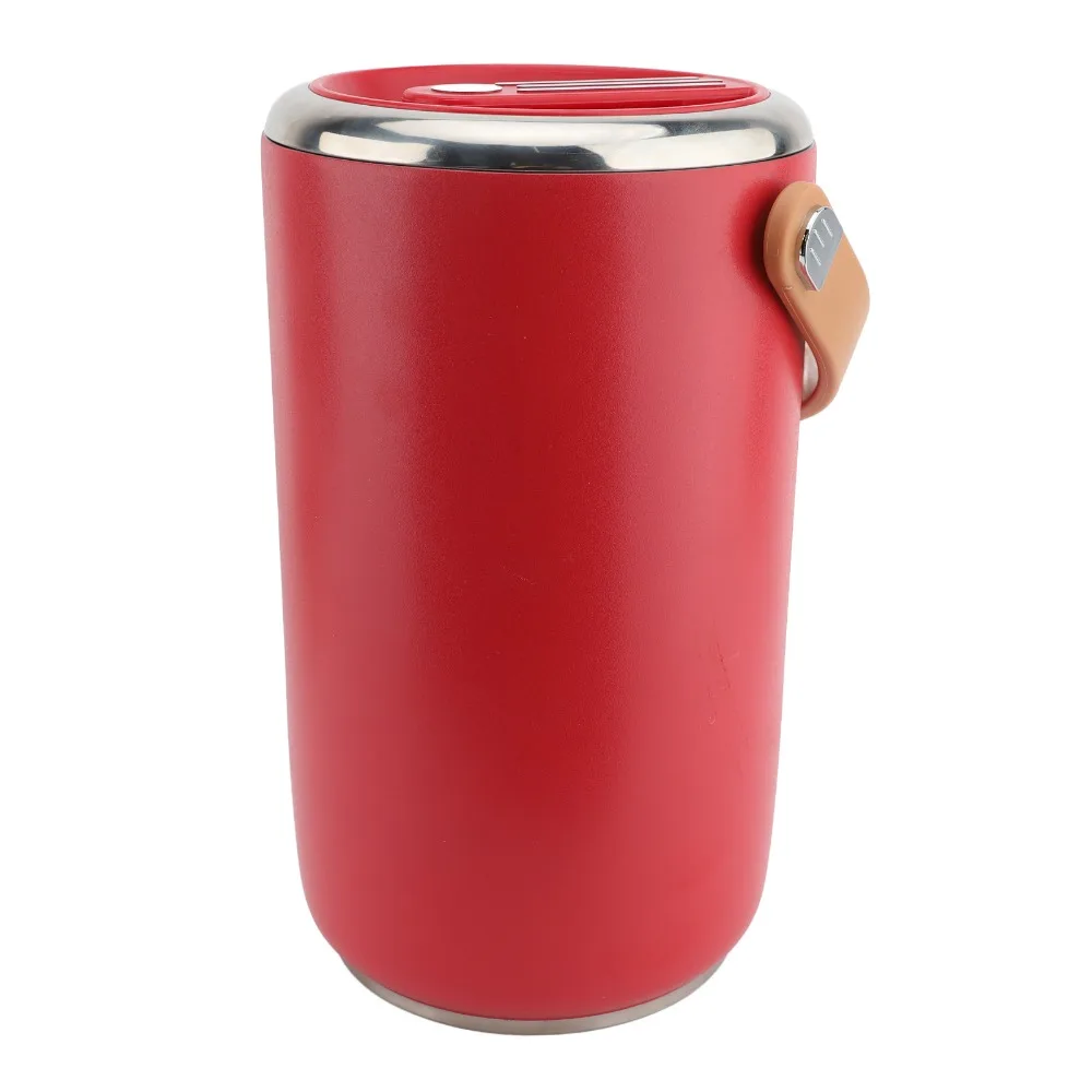 Practical 304 Stainless Steel Vacuum Insulated Food Jar 2.6L 3 Tier Thermal Bento Lunch Box With Handle Vacuum Carrier Office