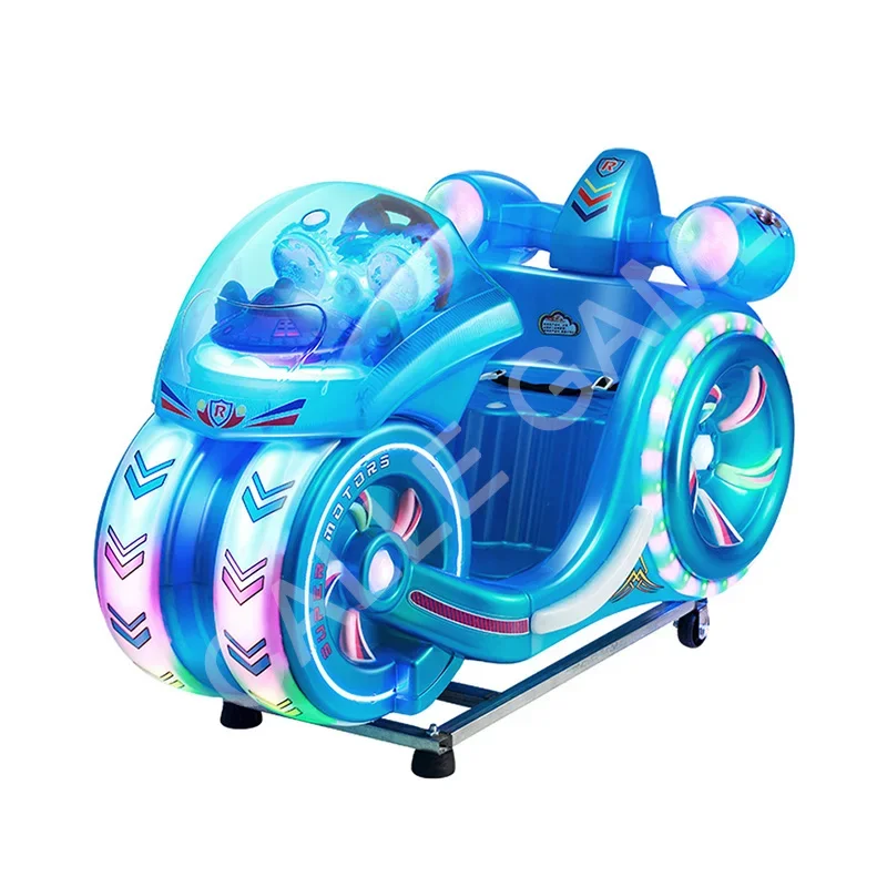 Gaming City Coin Operated Rocking Car Amusement Machine Kiddie Ride Kiddie Ride Motorcycle Game Machine