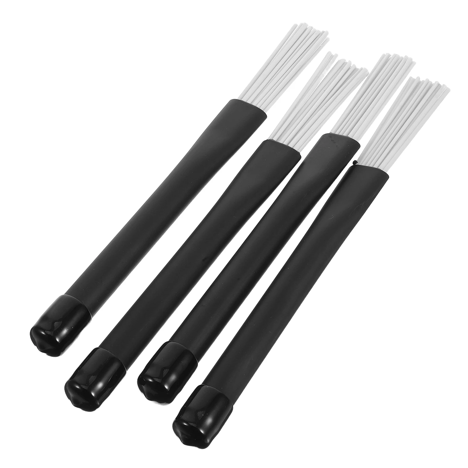 

4 Pcs Soft Jazz Drum Brushes Rhythm Instrument Accessories Flexible for Percussion