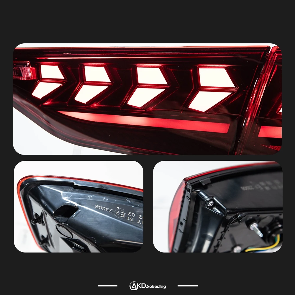 Car Lights for Audi A3 8V Limousine Sedan 2013-2020 LED Auto Taillight Assembly Upgrade Dynamic Turn Signal Lamp Accessories view 2