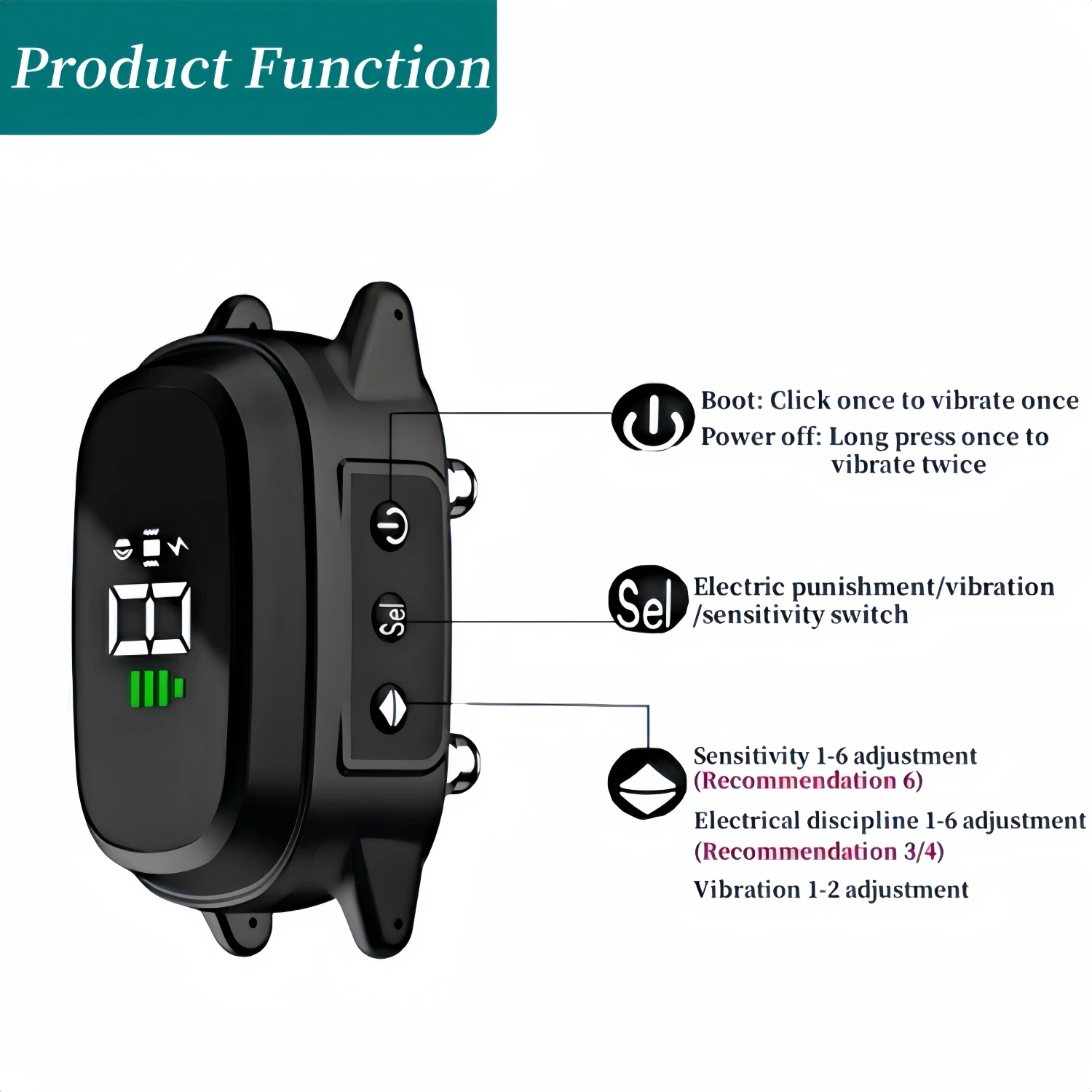 YHLC 800mm Cat Training Collar,Cat Shock Collar with Remote ,Cat Stop Meowing Collar, Cat Remote Control Collar Pet Products