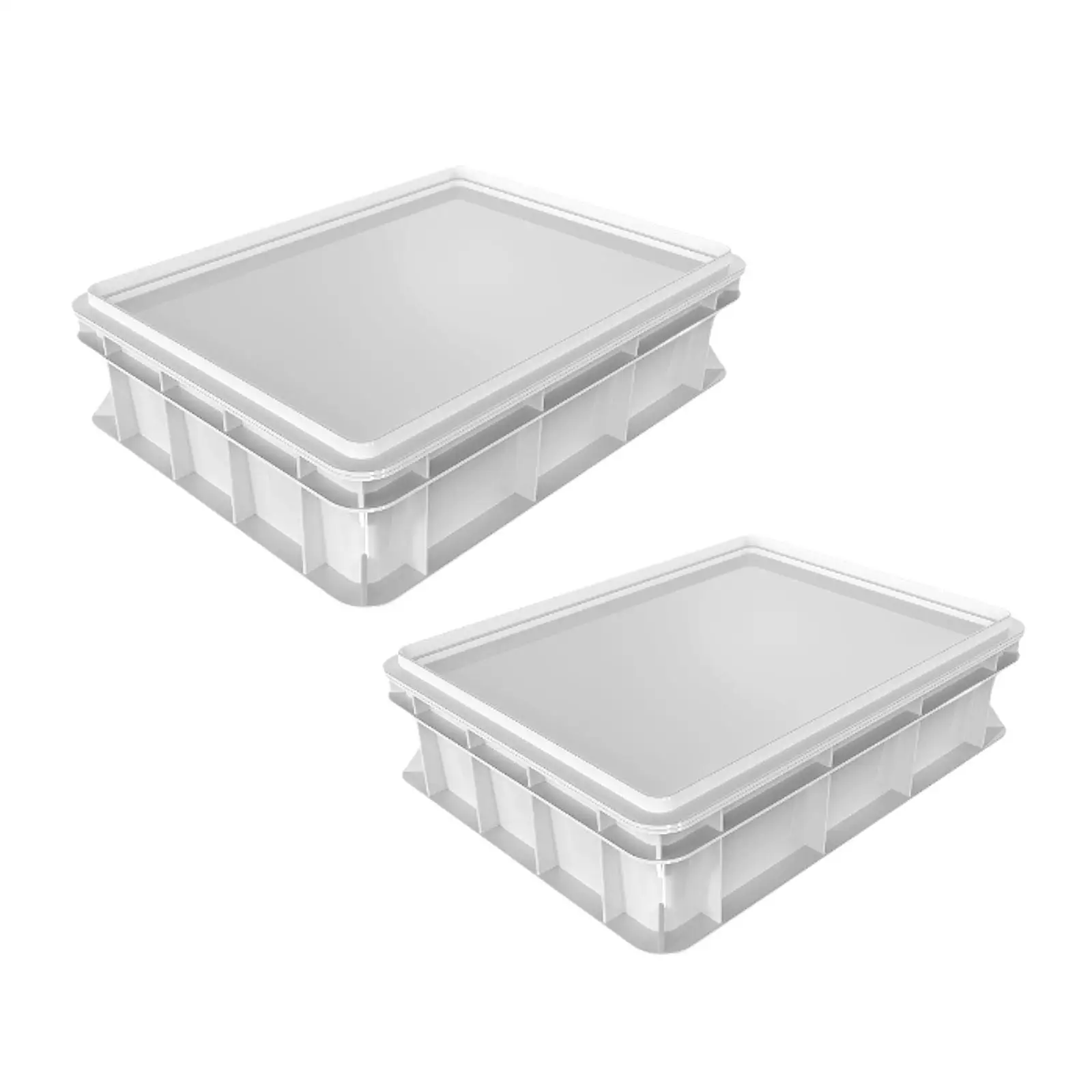 

Pizza Proofing Box Container, Portable Practical Baking Tool, Stackable Pizza Turnover Box Tray for French Bread in Restaurant