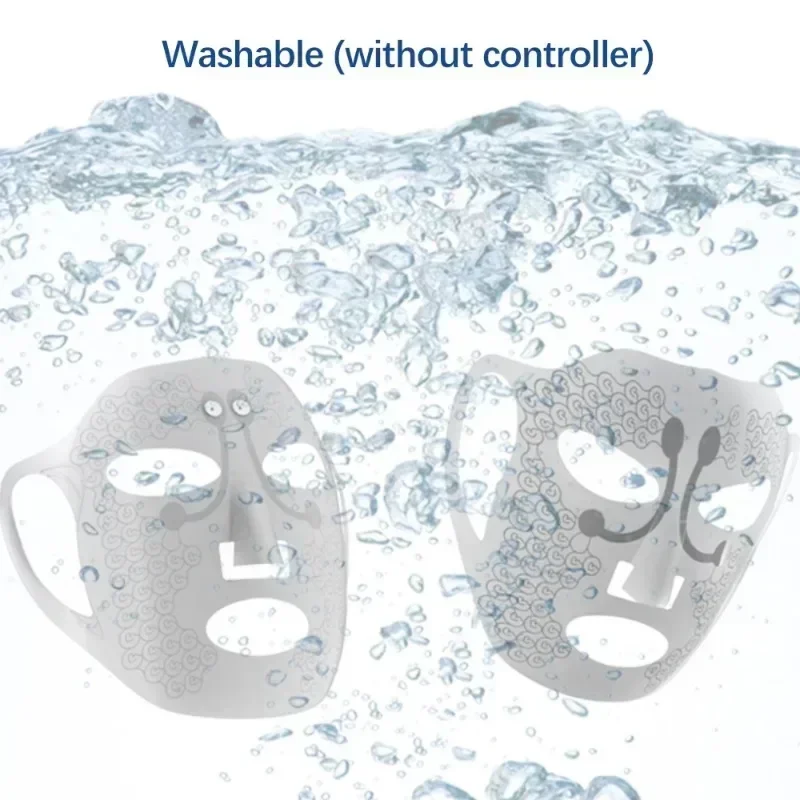 EMS Microcurrent Face Massage Electric Facial Mask Devices Wrinkle Removal Vibration Beauty Skin Tighten Lifting Spa Face Mask