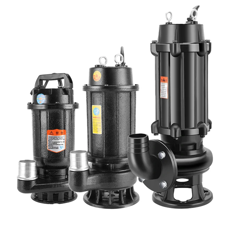 220v380v electric ac submersible sewage pump sewage waste submersible pump for sale