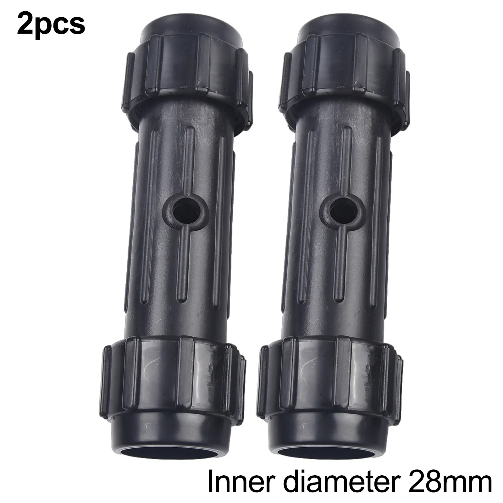 Kayak Paddle Boat Oars Canoe Paddles Connectors Kayak Accessories Paddle Connector  Black  For The Diameter Of 28mm Paddle Pole