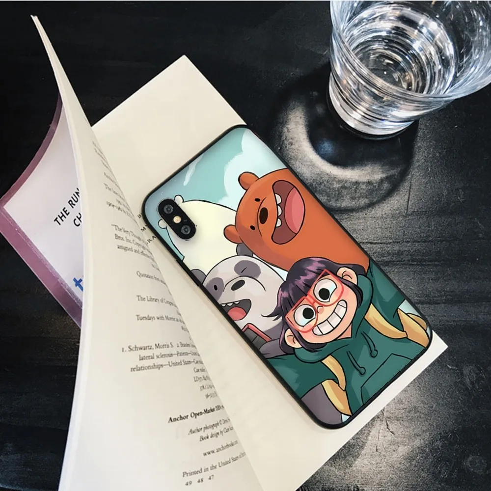 Cartoon We B-BareS-Cute-Bears Phone Case Silicone Soft For Iphone 15 14 13 12 11 Pro Mini XS MAX 8 7 6 Plus X XS XR Cover